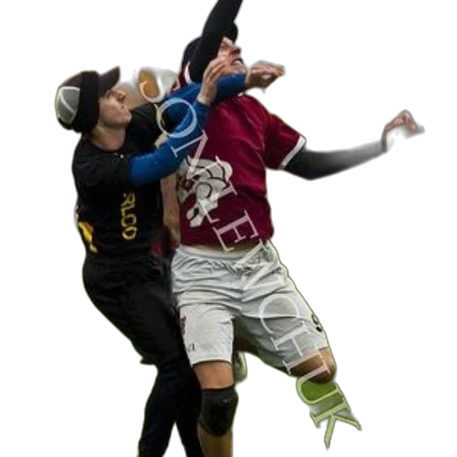 two, men, playing, ultimate transparent PNG cut-out