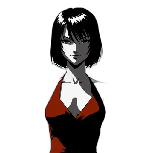 dress, face, staff, concept art transparent PNG cut-out
