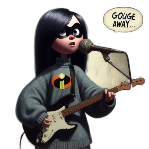 jacket, comic book art, cartoon, concept art transparent PNG cut-out