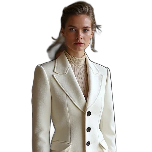 jacket, model, margot, krugerwies transparent PNG cut-out