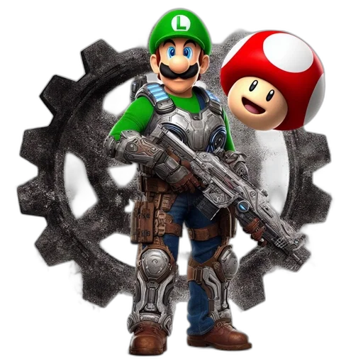 weapon, pixel art, 3d render, concept art transparent PNG cut-out