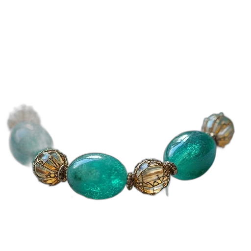 jewelry, crown, green, bracelet transparent PNG cut-out