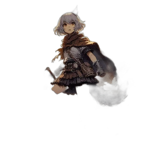 sword, weapon, staff, dress transparent PNG cut-out