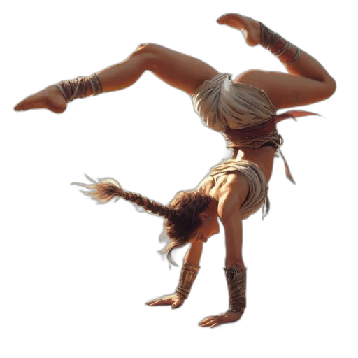 staff, hair, concept art, photorealistic transparent PNG cut-out