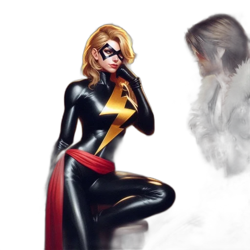 comic book art, concept art, fantasy art, cartoon transparent PNG cut-out