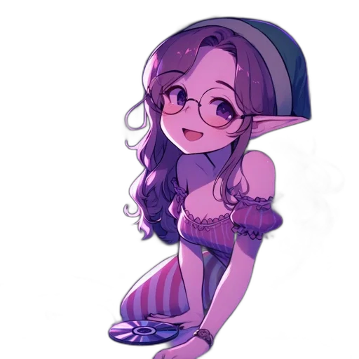 staff, dress, hat, pixel art transparent PNG cut-out