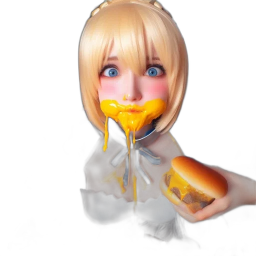 food, weapon, face, robot transparent PNG cut-out