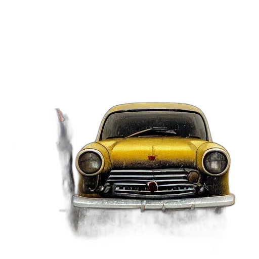 car, weapon, animal, photorealistic transparent PNG cut-out