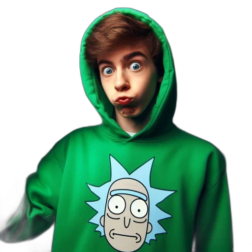 jacket, cartoon, 3d render, concept art transparent PNG cut-out