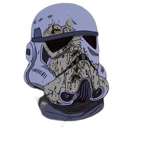 mask, concept art, outer space, stormtrooper transparent PNG cut-out