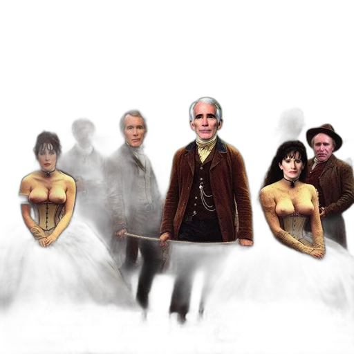staff, concept art, fantasy art, group transparent PNG cut-out
