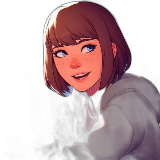 face, creature, robot, jacket transparent PNG cut-out