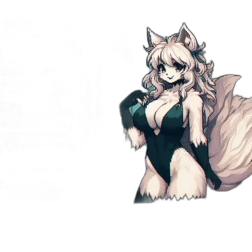 staff, dress, animal, weapon transparent PNG cut-out