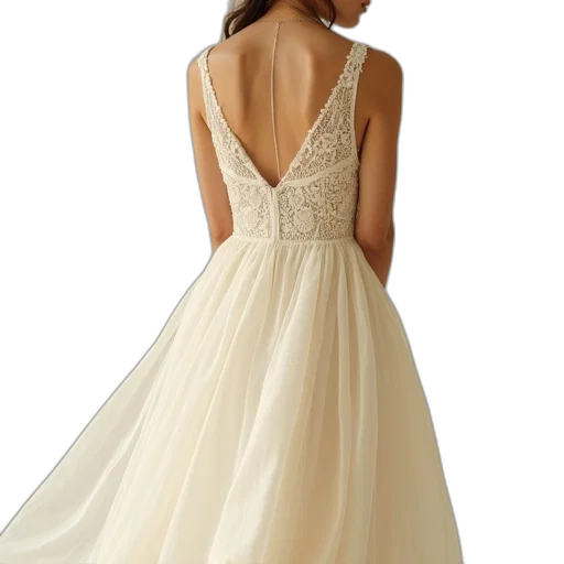 dress, perfect, time, cream transparent PNG cut-out