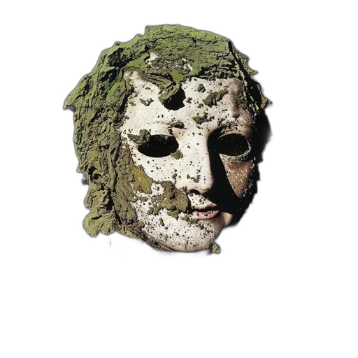 mask, face, creature, crown transparent PNG cut-out