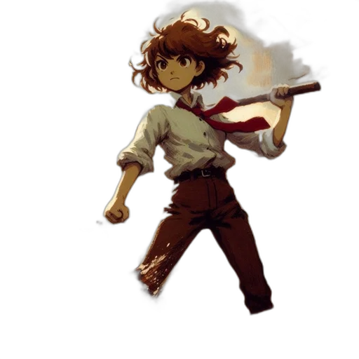 staff, weapon, sword, pixel art transparent PNG cut-out
