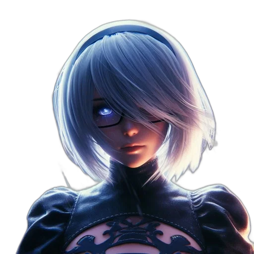 face, robot, mask, staff transparent PNG cut-out