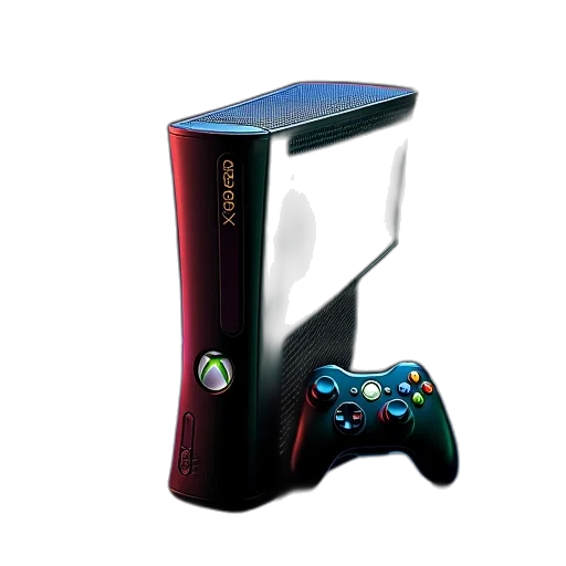 weapon, 3d render, xbox, 360 transparent PNG cut-out