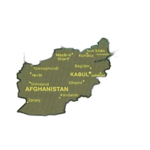 map, afghanistan, title, accent transparent PNG cut-out