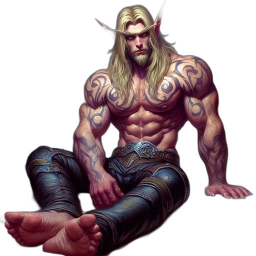 fantasy art, concept art, comic book art, pixel art transparent PNG cut-out