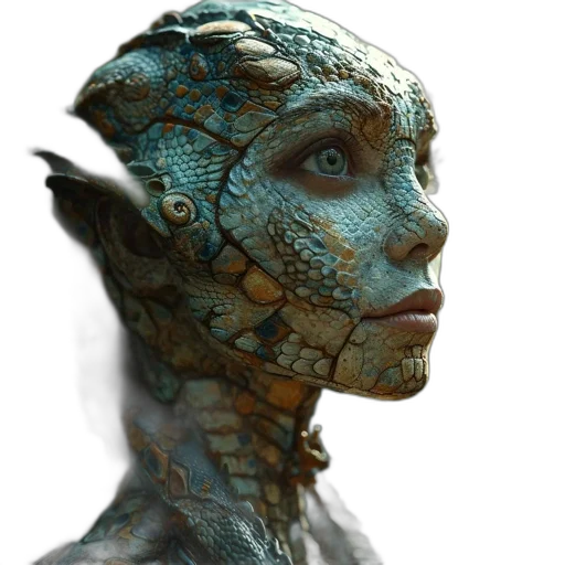 face, robot, mask, creature transparent PNG cut-out