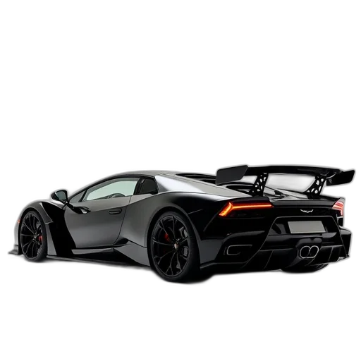 car, weapon, 3d render, photorealistic transparent PNG cut-out