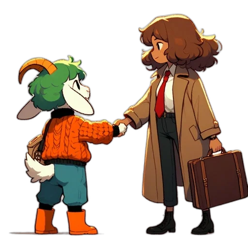 jacket, concept art, pixel art, watercolor transparent PNG cut-out