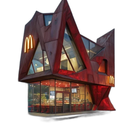 building, 3d render, concept art, photorealistic transparent PNG cut-out