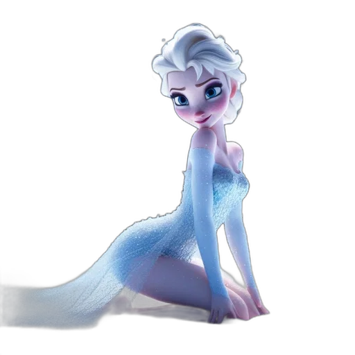 dress, creature, staff, animal transparent PNG cut-out