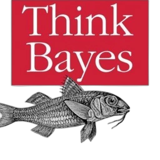 think, bayes, logo, red transparent PNG cut-out