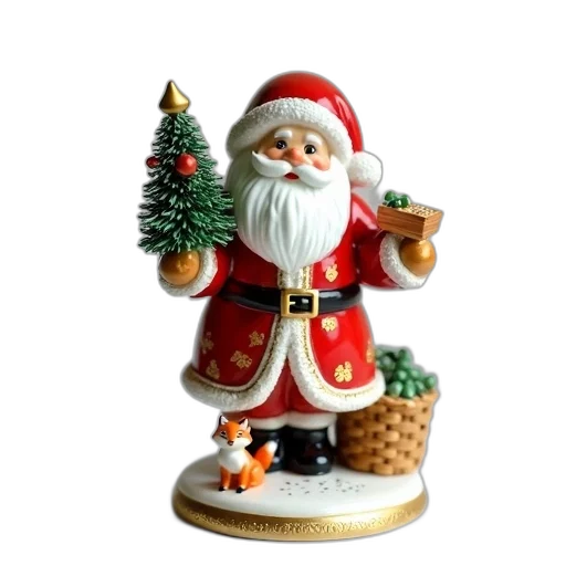 3d render, photorealistic, ceramic, figurine transparent PNG cut-out