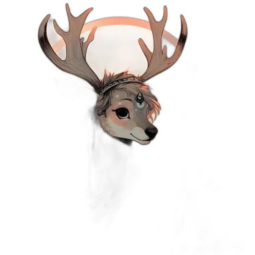 animal, creature, mask, crown transparent PNG cut-out