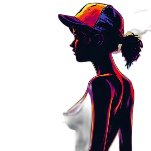 hat, dress, face, crown transparent PNG cut-out