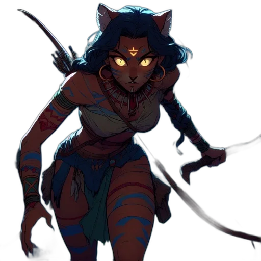 staff, concept art, fantasy art, comic book art transparent PNG cut-out
