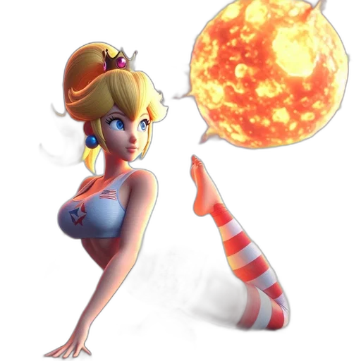 dress, staff, weapon, hat transparent PNG cut-out