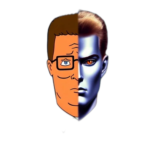 face, robot, mask, staff transparent PNG cut-out