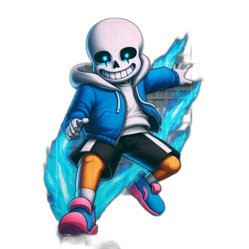 jacket, staff, mask, creature transparent PNG cut-out