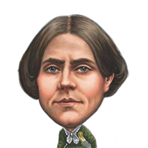face, staff, hair, photorealistic transparent PNG cut-out