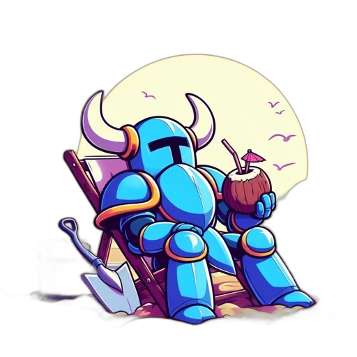 robot, staff, furniture, dragon transparent PNG cut-out