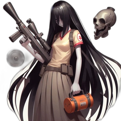 weapon, staff, concept art, anime transparent PNG cut-out