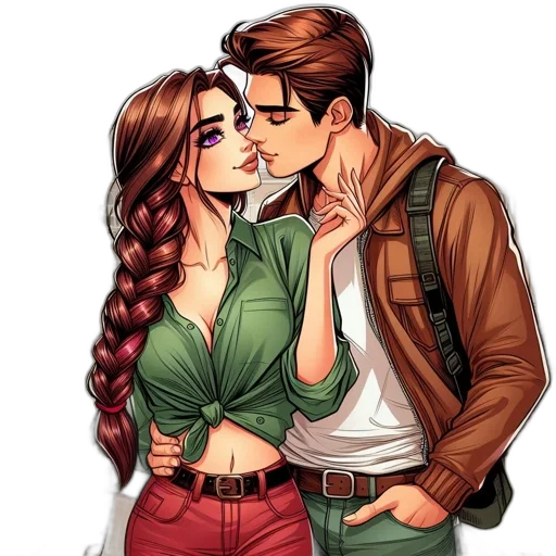 jacket, comic book art, fantasy art, cartoon transparent PNG cut-out