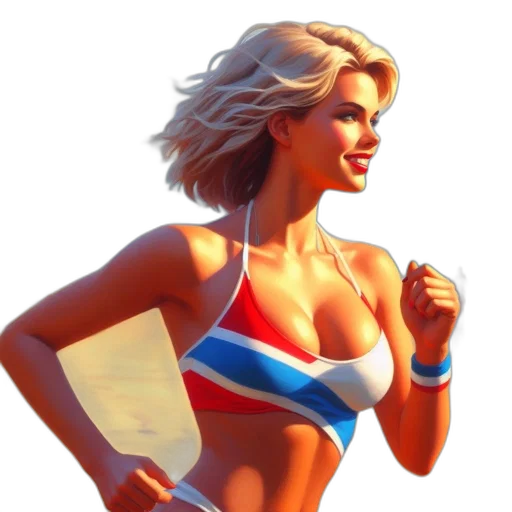 pixel art, comic book art, concept art, photorealistic transparent PNG cut-out