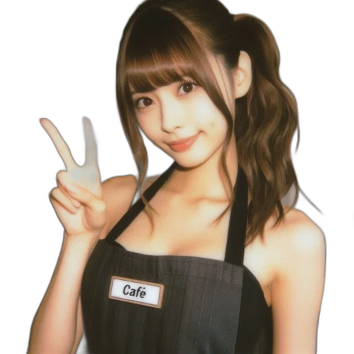 dress, staff, photorealistic, anime transparent PNG cut-out