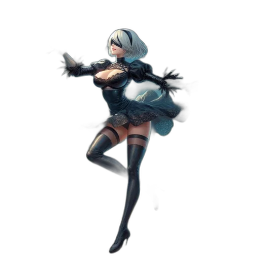 staff, weapon, dress, robot transparent PNG cut-out