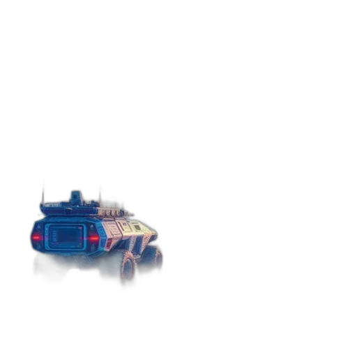 car, robot, weapon, animal transparent PNG cut-out