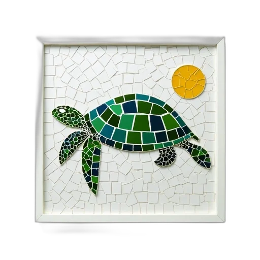 jewelry, photorealistic, mosaic, artwork transparent PNG cut-out