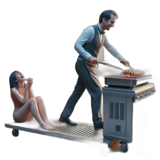 furniture, robot, staff, concept art transparent PNG cut-out