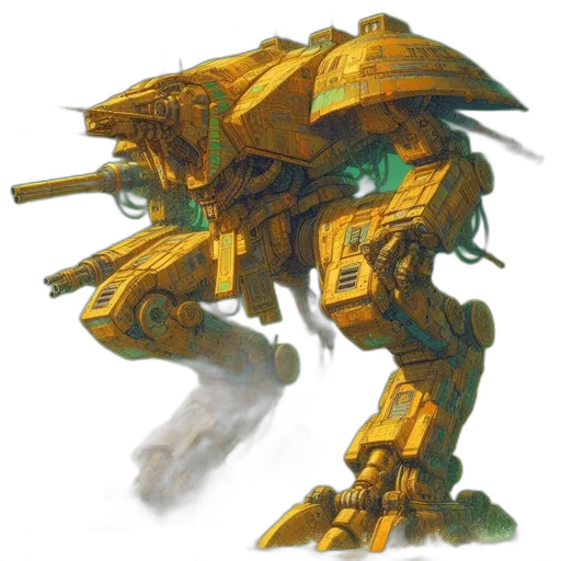 robot, weapon, dragon, concept art transparent PNG cut-out
