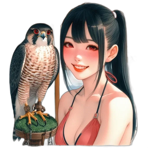 jewelry, animal, staff, fantasy art transparent PNG cut-out
