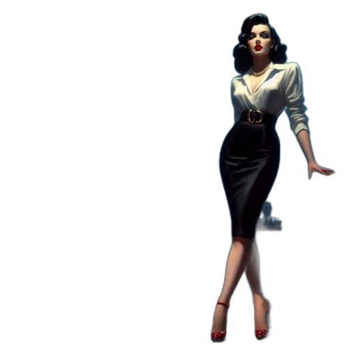 dress, concept art, 3d render, pixel art transparent PNG cut-out